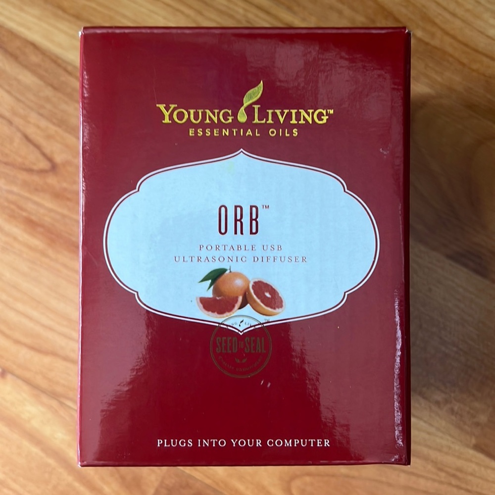 Young Living Orb Ultrasonic USB Diffuser Portable BRAND NEW IN BOX